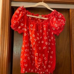 Ella Moss peasant top